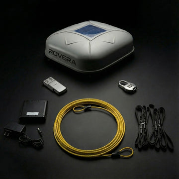 Rovera Smart Car Cover – Automatic Portable Vehicle Protection with Anti-Theft & GPS Tracking